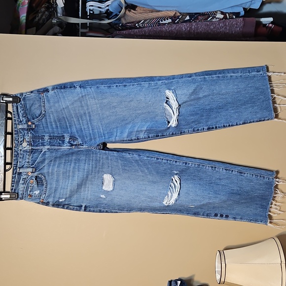 Etica Tyler Boy Ankle Straight Distressed Jeans - Picture 4 of 15